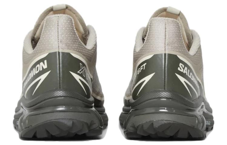 Lookbook SALOMON薩洛門 XT-6 耐磨透氣 低筒 跑步鞋 男女同款 卡其灰