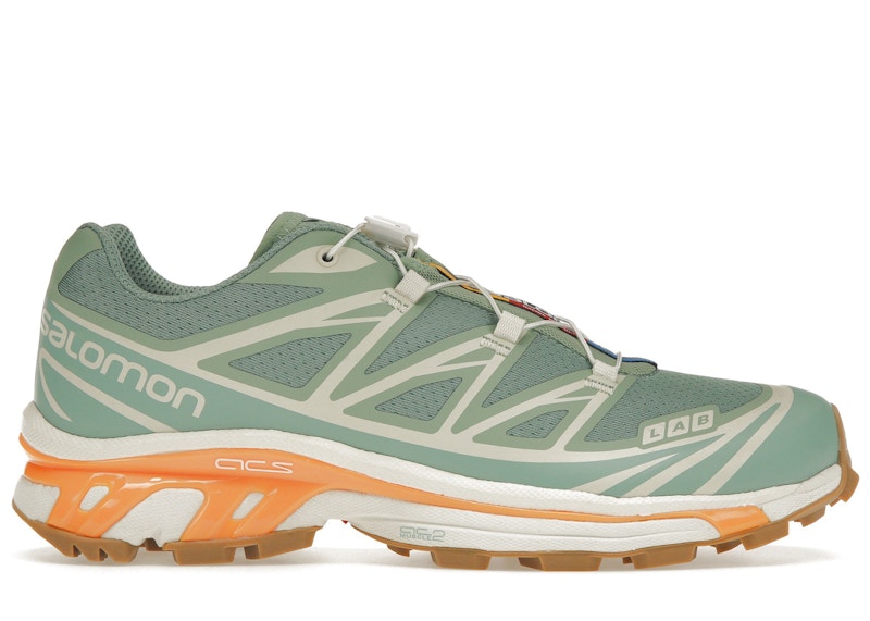 Buy Salomon XT-6 '花岗绿炽烈橙' 运动鞋 L47148100
