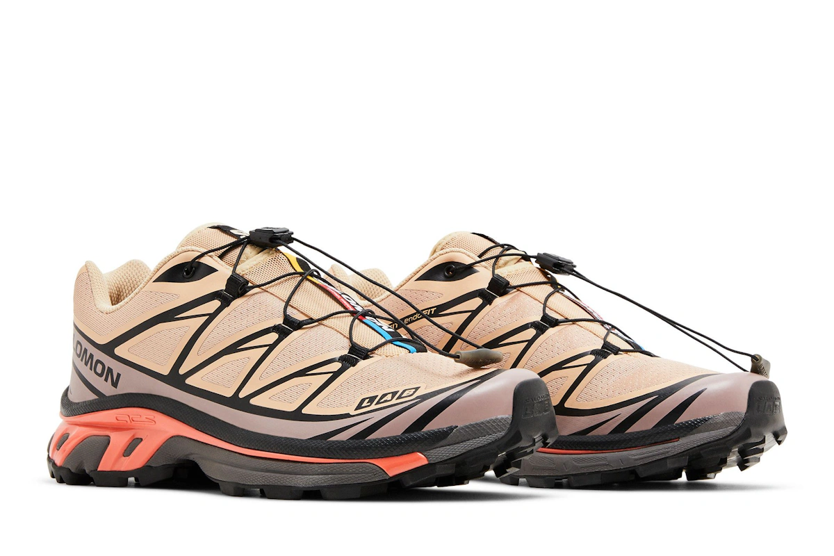 Salomon XT-6 'Hazelnut Quail Living Coral'