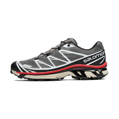 Salomon XT-6 'Pewter Black Aurora Red'