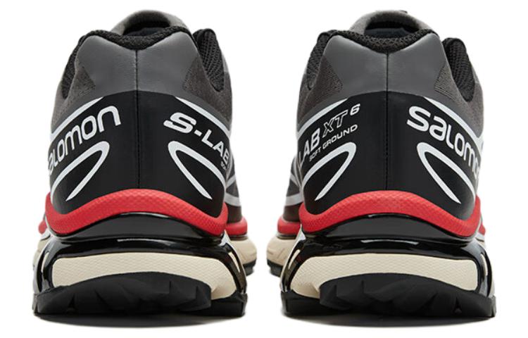 Shop Salomon XT-6 '锡黑极光红'跑鞋 472932