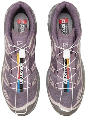 SALOMON萨洛蒙 XT-6 防滑耐磨 低筒 戶外功能鞋 男款 紫色 Details for SALOMON萨洛蒙 XT-6 防滑耐磨 低筒 戶外功能鞋 男款 紫色