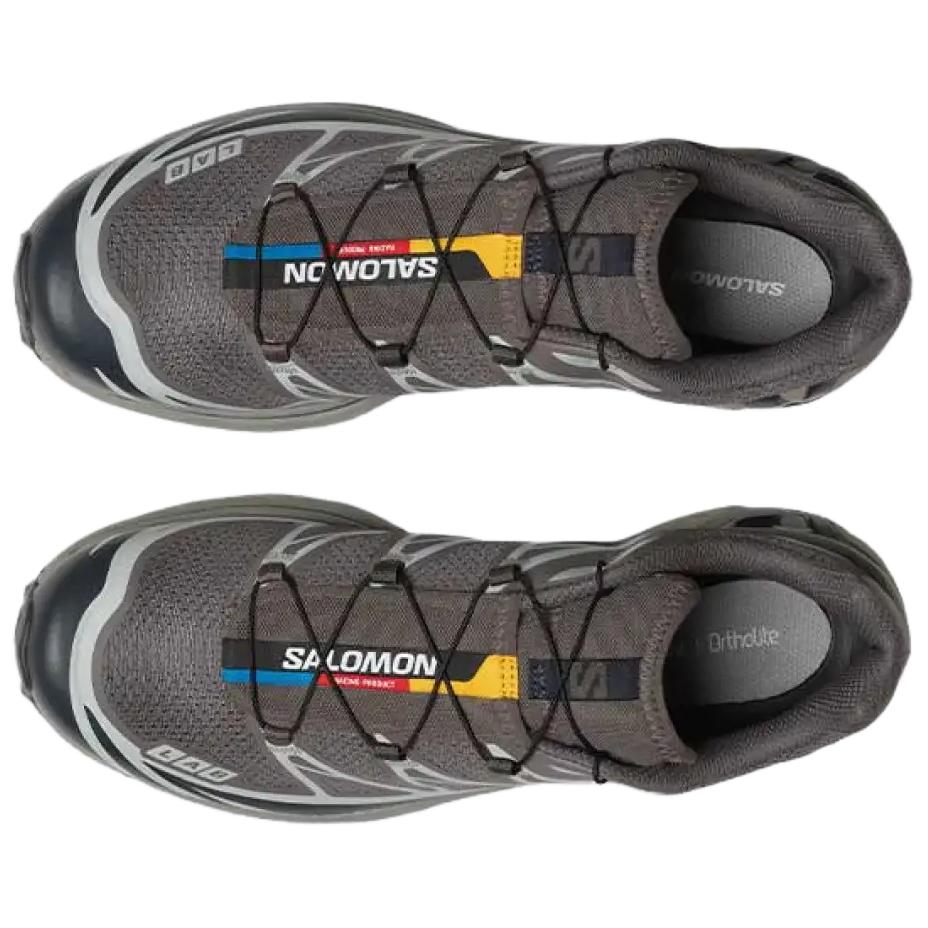 Lookbook SALOMON薩洛門 XT-6 減震耐磨 低筒 戶外功能鞋 男女同款 灰褐色