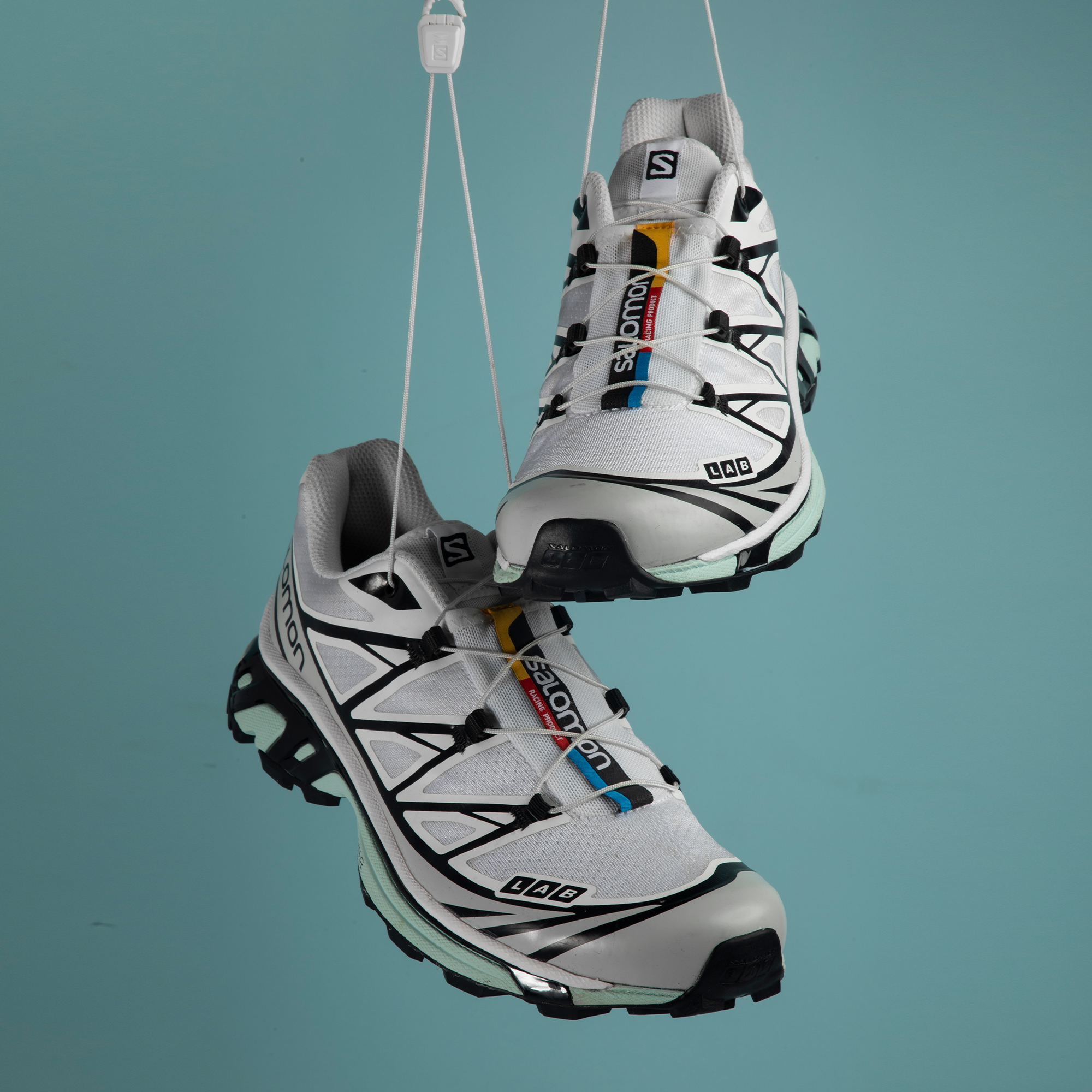 Cheap SALOMON薩洛蒙 XT-6 哈士奇 戶外 潮流 低筒 跑步鞋 男女同款 黑白藍