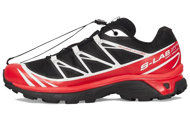 Buy Salomon Xt-6 Advanced 舒適耐磨跑步鞋 黑紅色