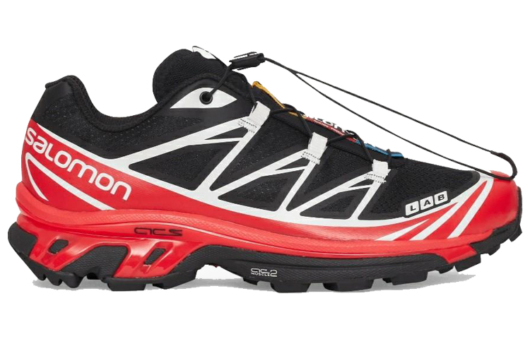 Order Salomon Xt-6 Advanced 舒適耐磨跑步鞋 黑紅色