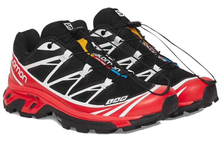 Lookbook Salomon XT-6 Advanced 'Hitam Merah' 405098