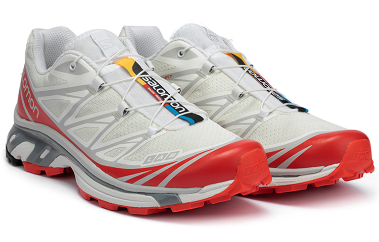 Order SALOMON薩洛蒙 XT-6 Advanced 低筒跑步鞋 男女款 紅白色