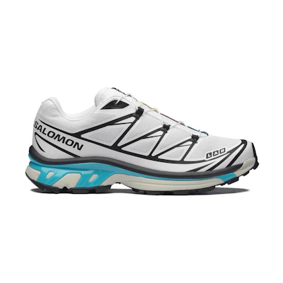 Salomon XT-6 'Black White Blue Curacao'