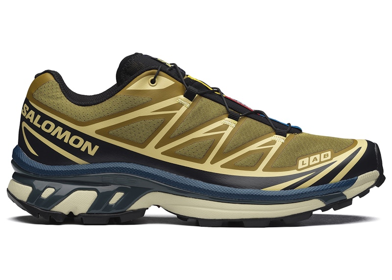 Salomon XT-6 Brilliant Olive Dark Navy L49206000