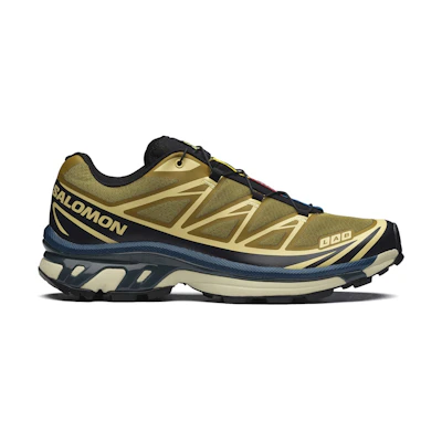 Salomon XT-6 Brilliant Olive Dark Navy