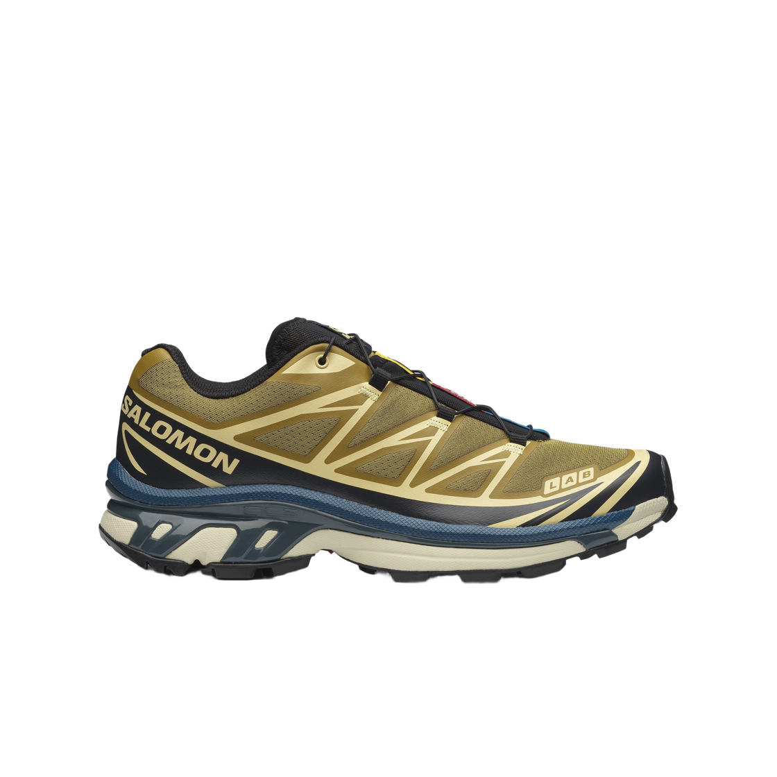 Salomon XT-6 Brilliant Olive Dark Navy L49206000