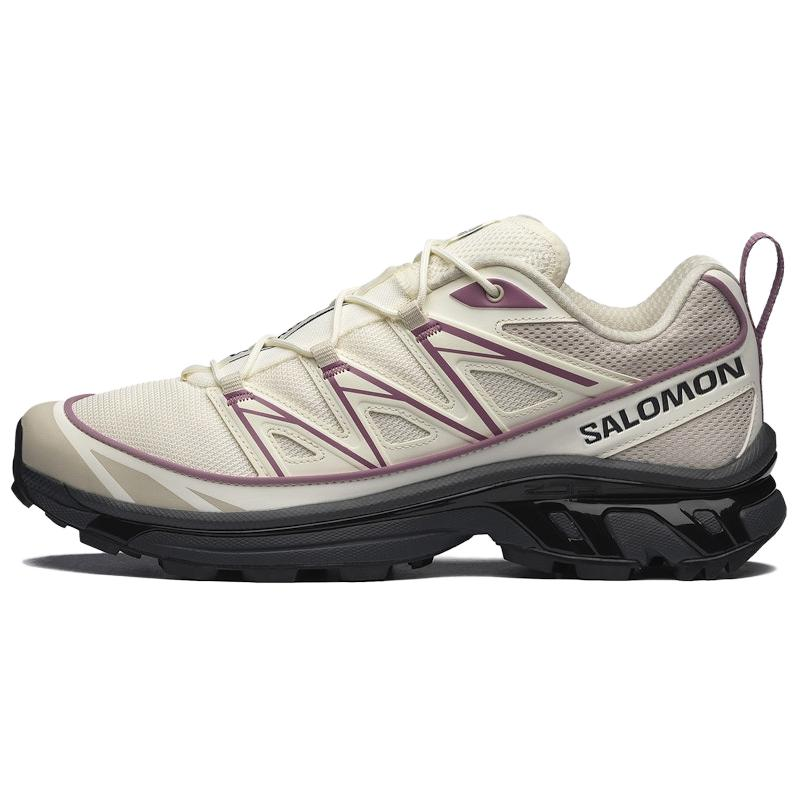 Salomon XT-6 Expanse Running Shoes Light Beige Mist Purple 479924