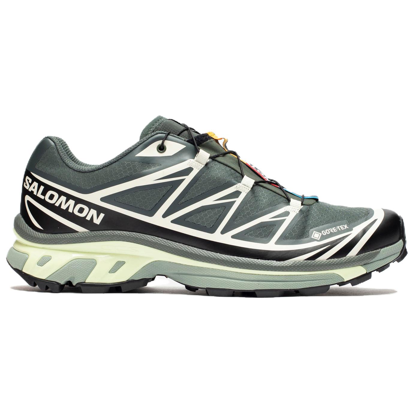 Lookbook Salomon XT-6 GORE-TEX ''Urban Chic Lime Cream'' Kasut Lelaki/Wanita. L47581300