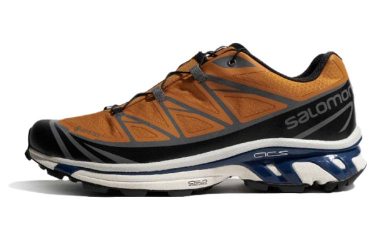 Buy サロモン XT-6 GTX オレンジ/ブラック/ブルー L417501