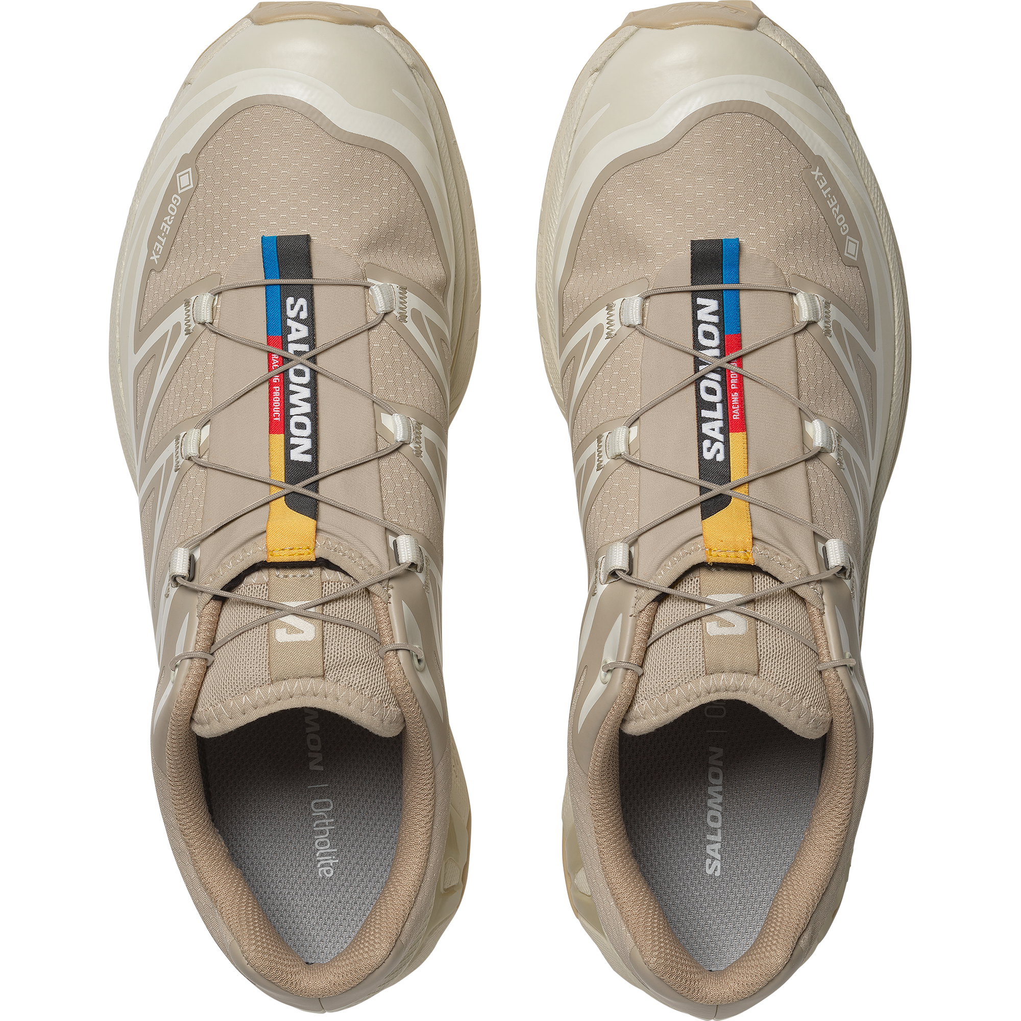 Lookbook Salomon XT-6 GTX Oxford Tan Almond Milk L47732400