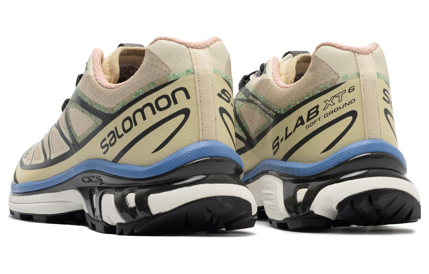 Lookbook SALOMON XT-6 Mindful 2 防滑耐磨 低筒 戶外功能鞋 男女同款 鵝黃色