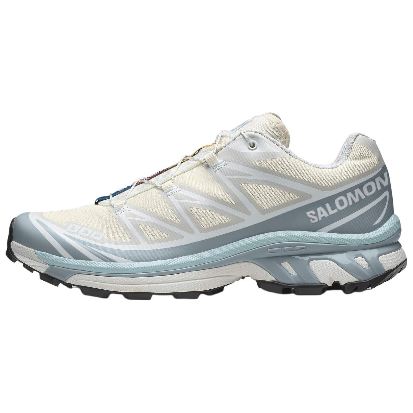 Salomon XT-6 Off-White Trail Running Shoes Casual & Urban Training Sneaker L47738500