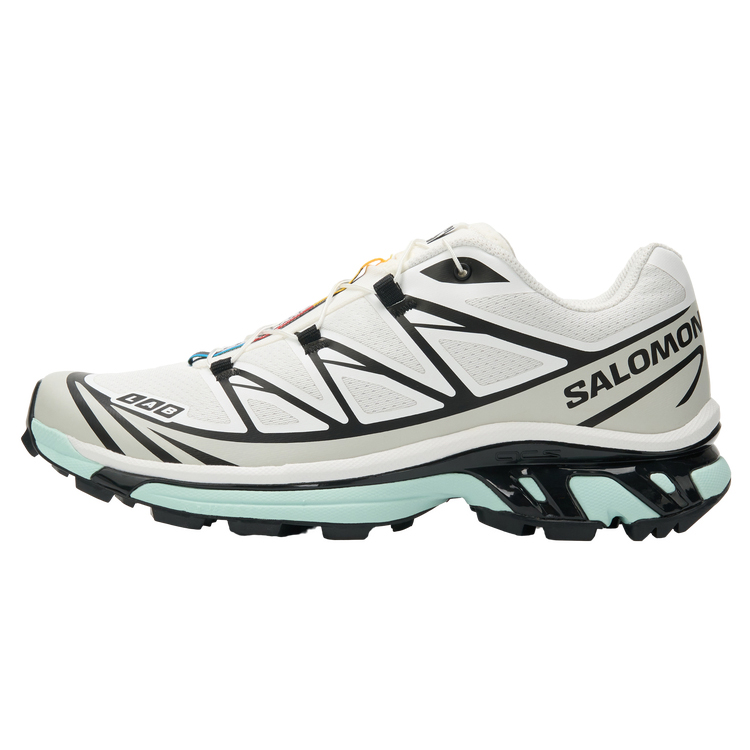 Salomon XT-6 Recut Outdoor Trail Running Shoes White Grey Ice Blue . 492578