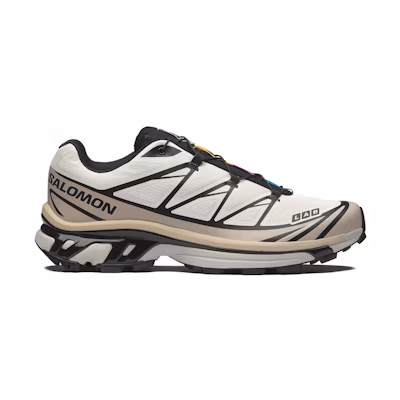 Salomon XT-6 Vanilla Ice Black Silver Cloud