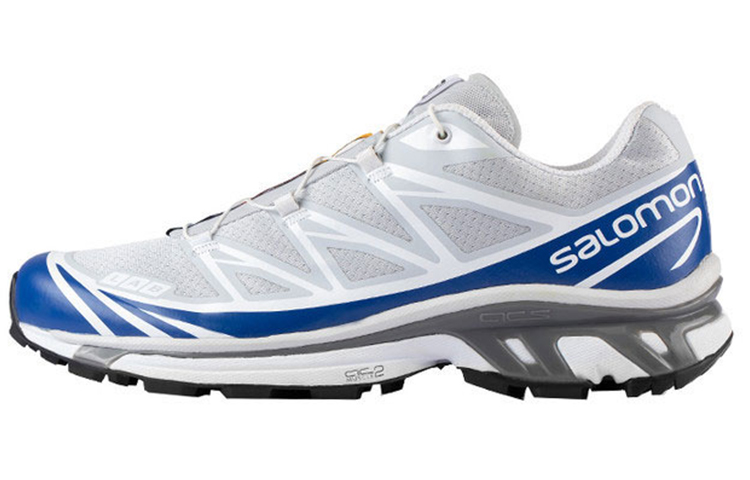 Buy SALOMON 萨洛蒙 XT-6 adv 冰川 潮流 低帮 跑步鞋 男女同款 白藍