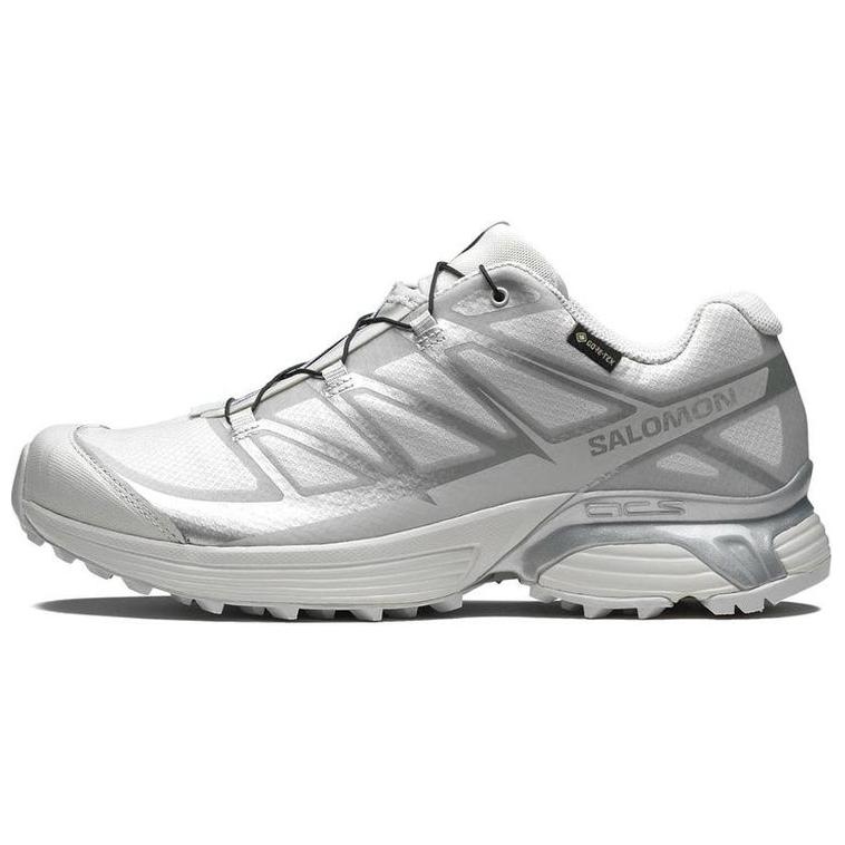 Salomon XT-Pathway GORE-TEX "Lunar Rock Alloy" White Trail Running Shoes . 477309