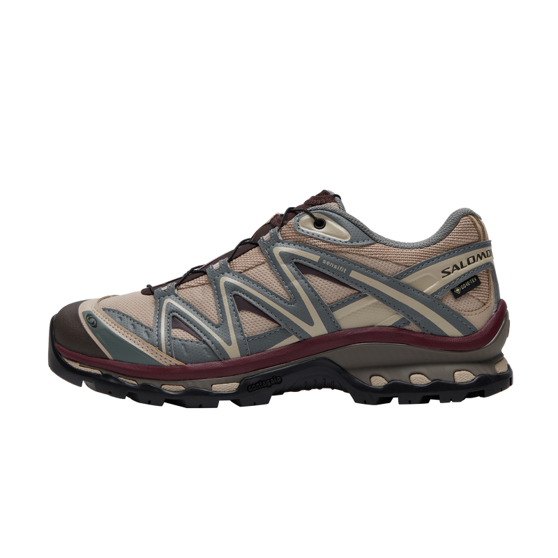 Salomon XT-Quest GTX Brown Grey Low-Top Trail Running Shoes . 491278