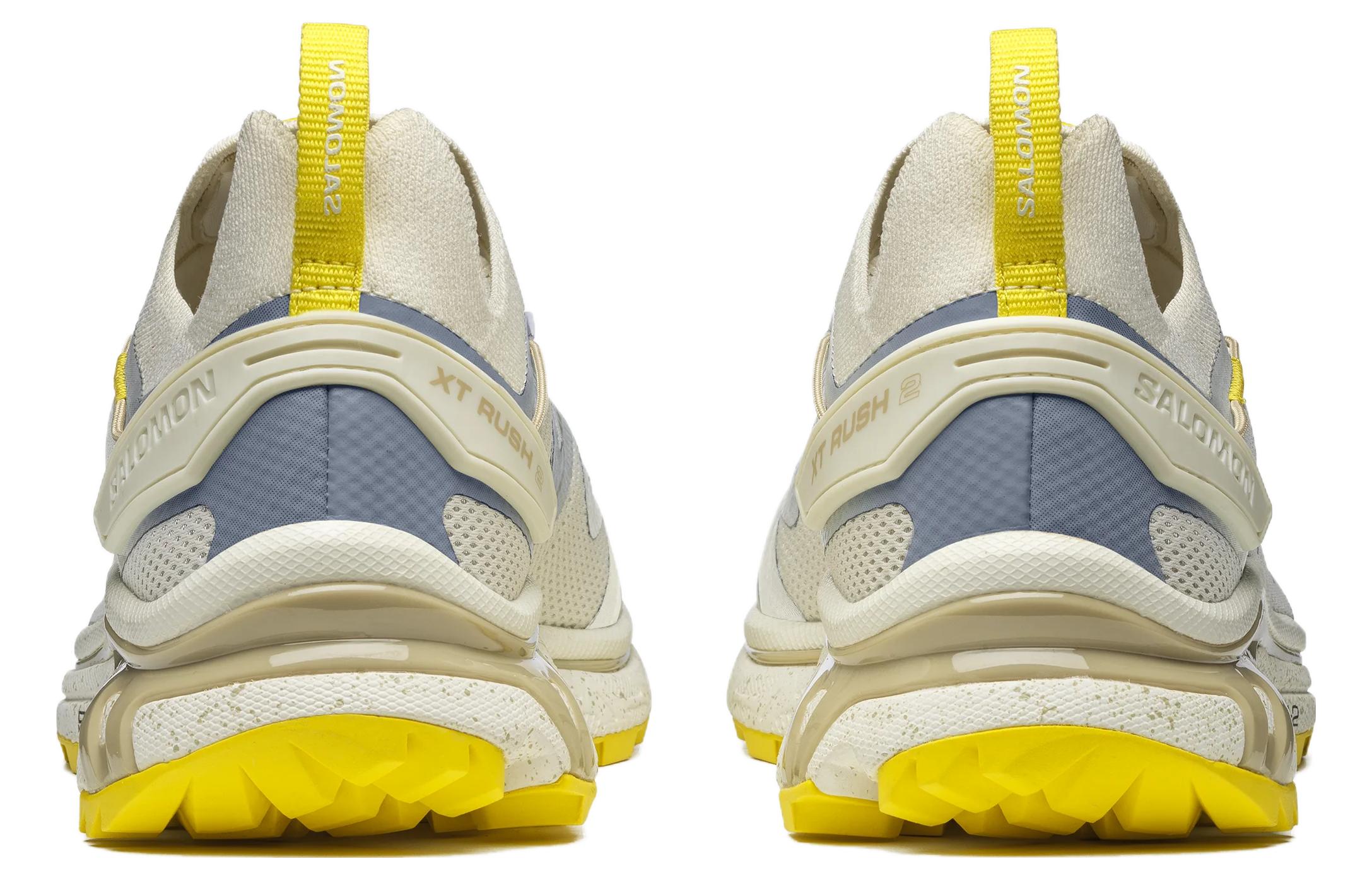 Shop Salomon XT-Rush 2 ‘奶油黄’运动鞋 471372