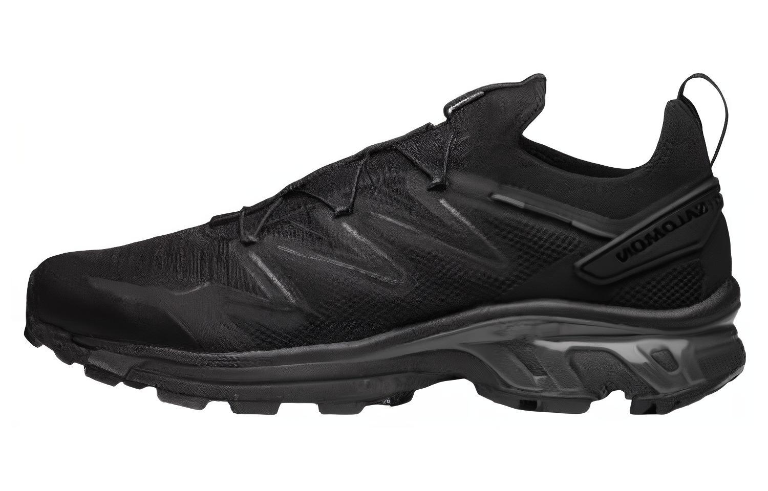 Salomon XT-Rush 2 Black Low-Top Outdoor Shoes Comfortable & Durable. 473142