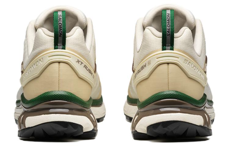 Shop SALOMON薩洛門 XT-Rush 系帶舒適 減震防滑 日常休閒鞋 男女款 香草色