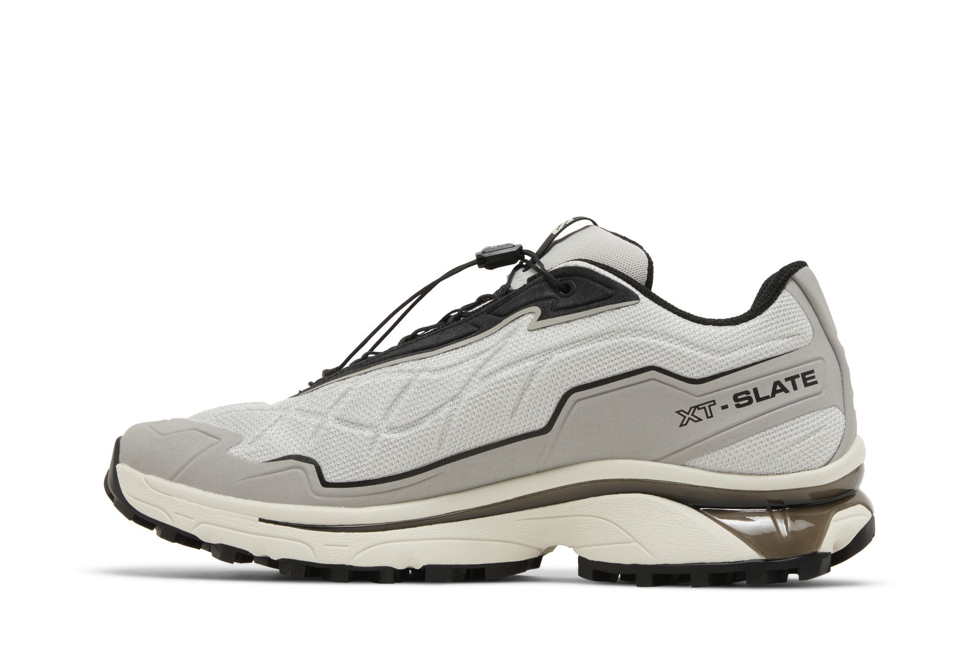 Shop SALOMON薩羅門 XT-Slate Advanced 防滑耐磨 低筒 戶外功能鞋 男女同款 銀白色