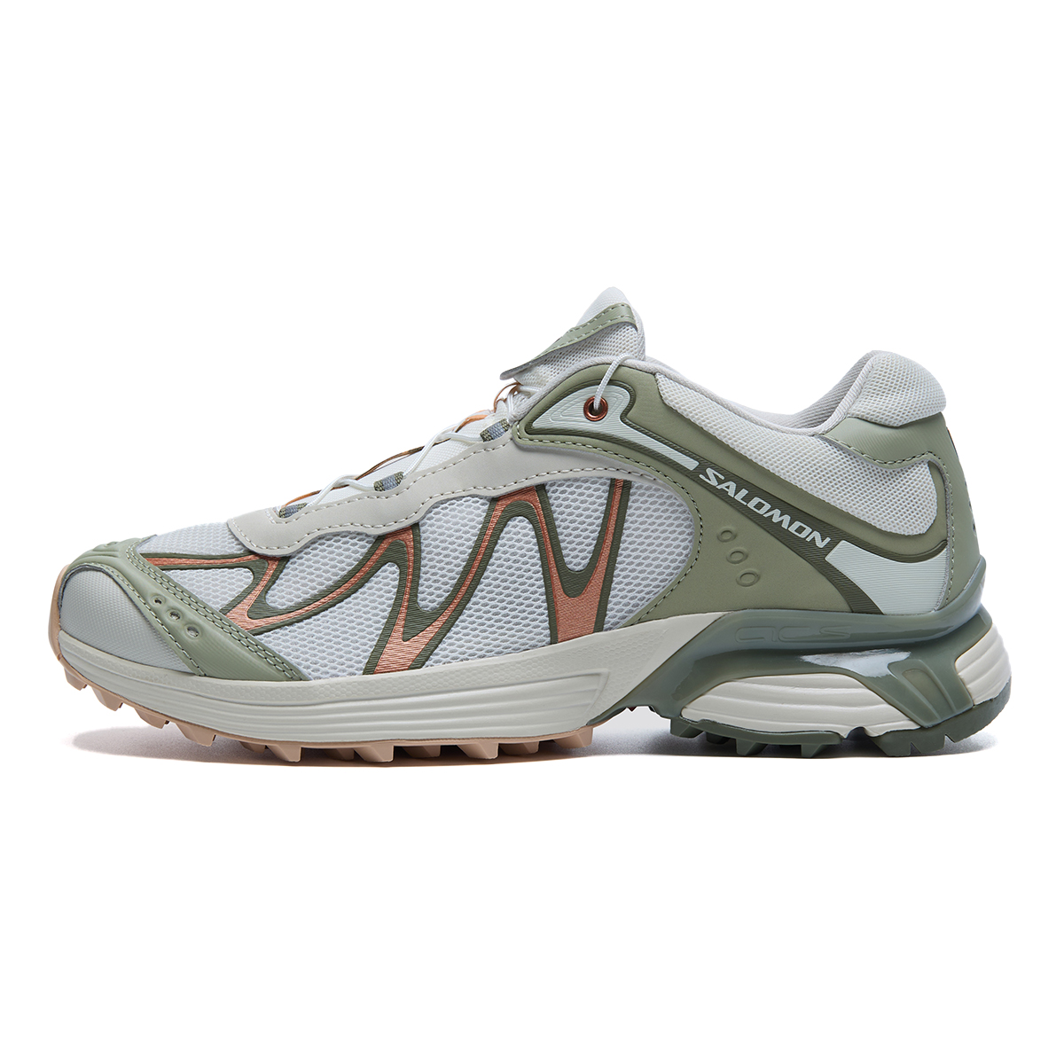 Salomon XT-Whisper Vanilla Tea Moss Green Outdoor Running Shoes L49179400
