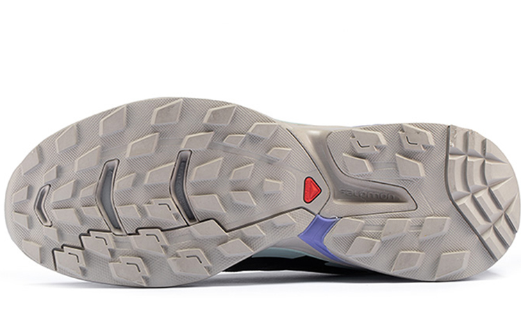 Shop Salomon XT-Wings 2 '黑色薄荷紫' 413137
