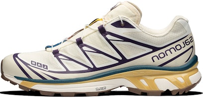 Salomon XT-6 'Beige Purple Yellow' 414546