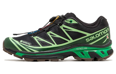 Salomon XT-6 GTX 'Black Eden Green Ash'