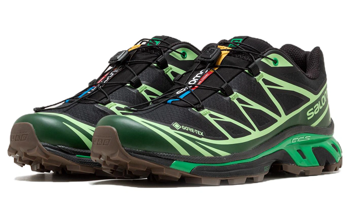 Salomon XT-6 GTX 'Black Eden Green Ash'