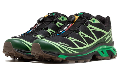 Salomon XT-6 GTX 'Black Eden Green Ash'