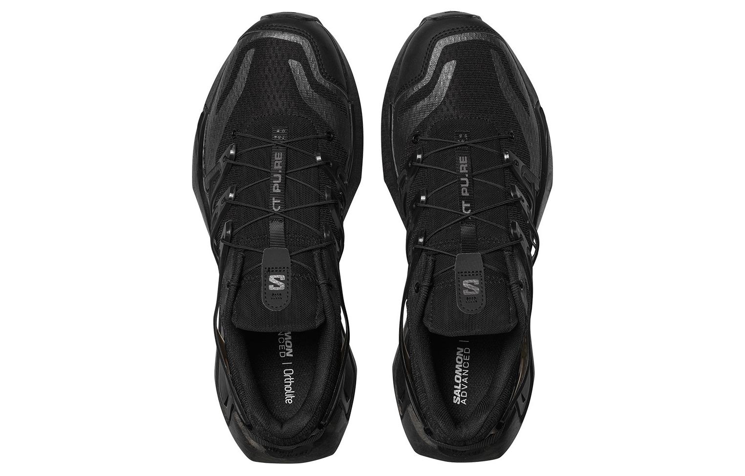 Shop Salomon XT Pu.Re Advanced 'Black Phantom' Hitam Bayangan 474460