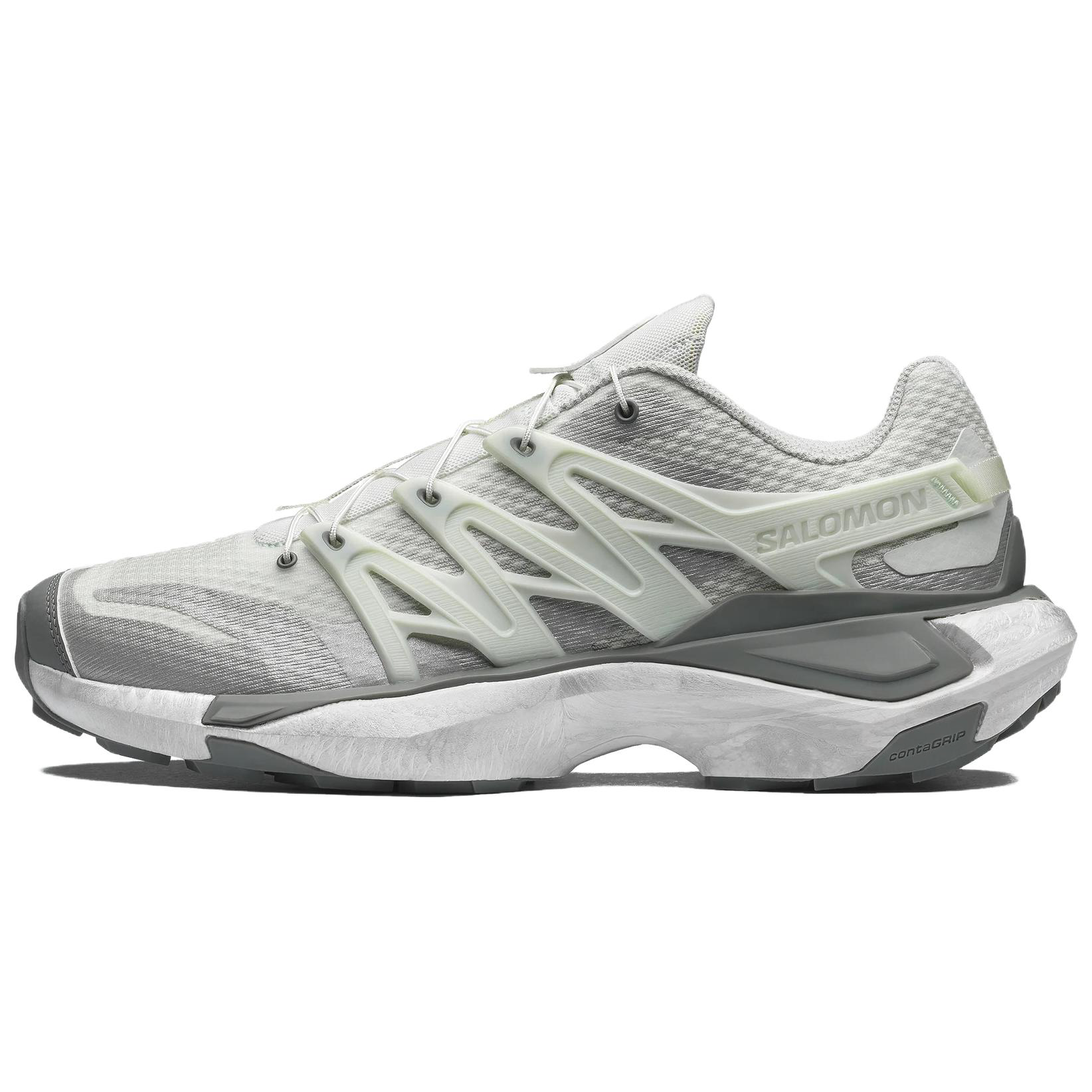 Salomon XT PU.RE Advanced Silver Gray Running Shoes 478587
