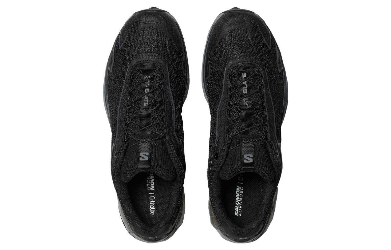 Lookbook SALOMON薩洛門 XT-Slate Advanced 耐磨透氣 低幫 戶外功能鞋 男女同款 黑色