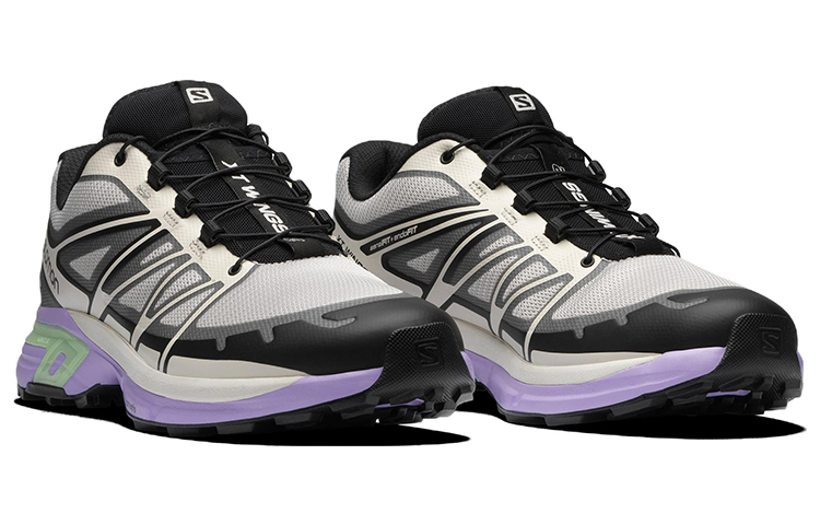 Salomon XT-Wings 2 'Beige Black Purple' 圖 2