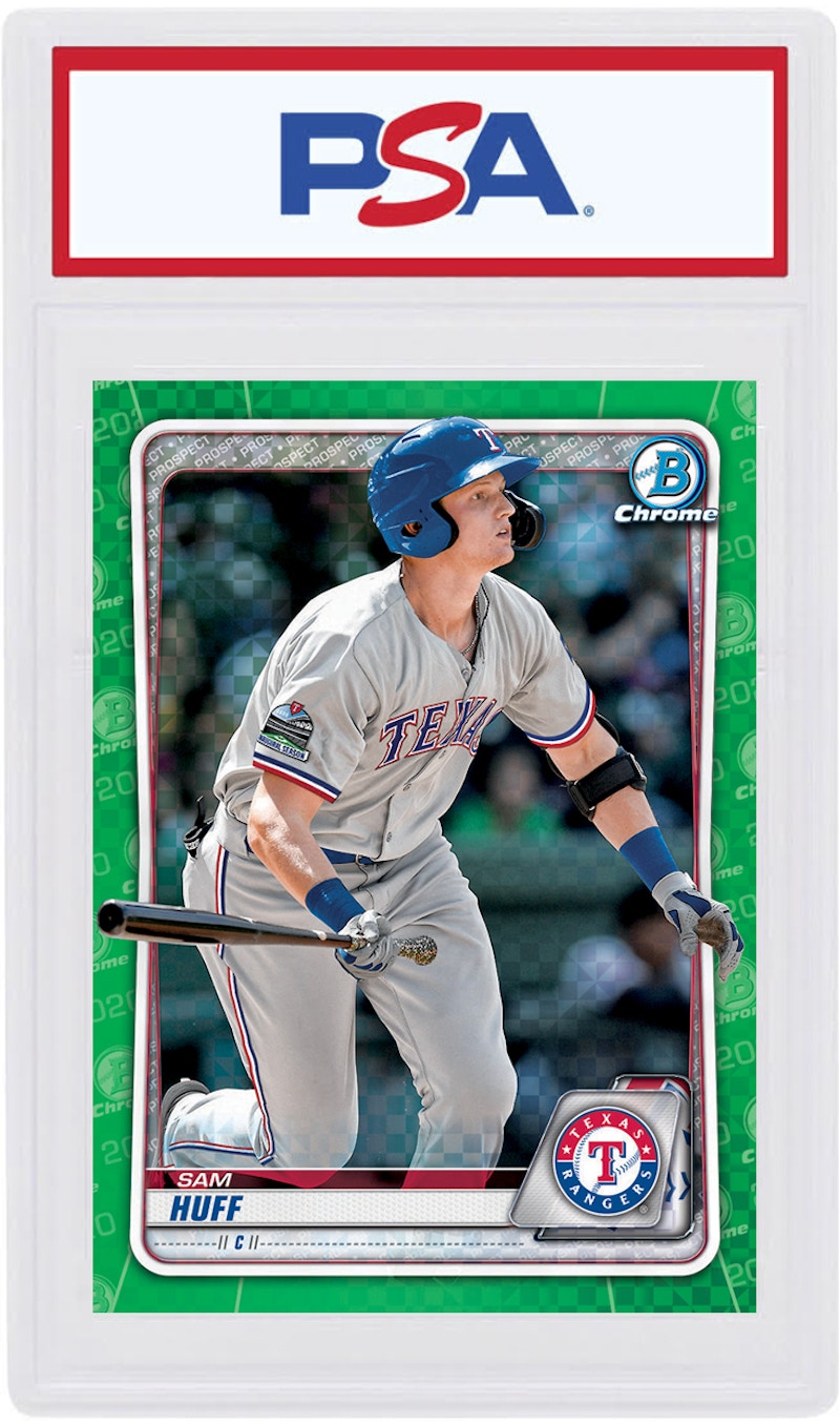 Buy 샘 허프 2020 Bowman Chrome X 그린 X-프랙터 /31 #BCP-237
