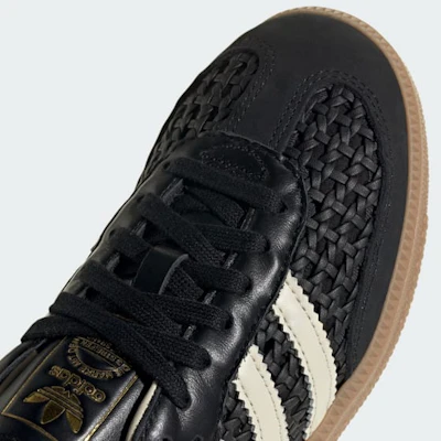 (Women) Samba OG / adidas Samba OG Core Black/Cream White/Gold Metallic HQ9282 1