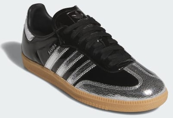 Samba OG / adidas Samba OG 復古運動鞋 核心黑/銀色金屬/茶膠 KI0172 Shop Samba OG / adidas Samba OG 復古運動鞋 核心黑/銀色金屬/茶膠 KI0172