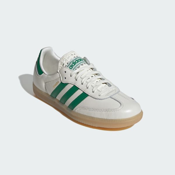 Purchase (W) Zapatillas adidas Samba OG Blanco/Verde/Oro Metálico IH3983