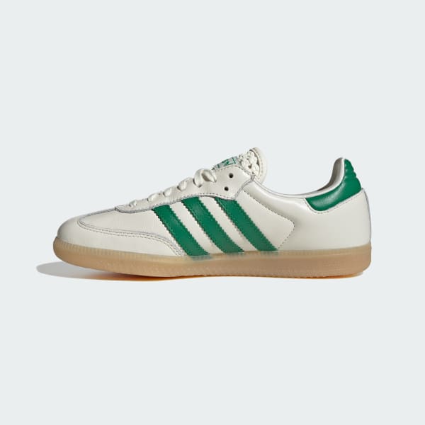 Sizing (W) Zapatillas adidas Samba OG Blanco/Verde/Oro Metálico IH3983