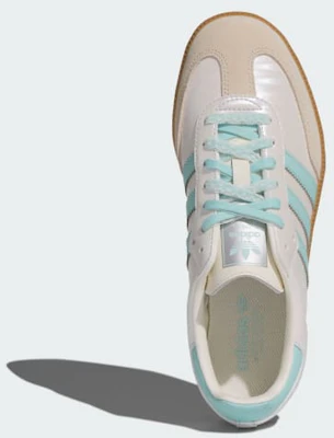 (W) Samba OG / adidas Samba OG 運動鞋 米白/閃亮薄荷藍/奇幻白 KJ4304 Order (W) Samba OG / adidas Samba OG 運動鞋 米白/閃亮薄荷藍/奇幻白 KJ4304