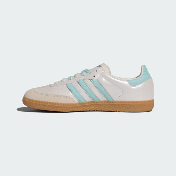 Details for (W) adidas Samba OG Sepatu Off White/Semi Flash Aqua/Wonder White KJ4304