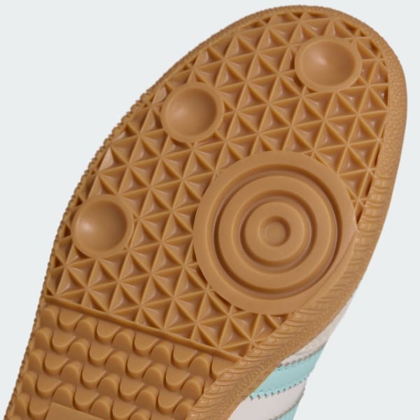 Cheap (W) adidas Samba OG Sepatu Off White/Semi Flash Aqua/Wonder White KJ4304