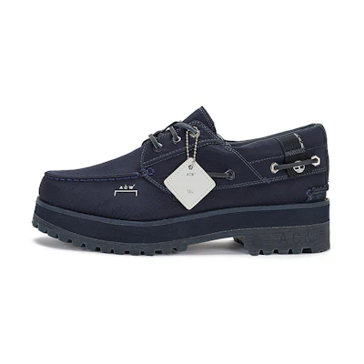 Timberland A COLD WALLWaterproof Authentic 3 Eye Boat Shoe 'Navy'